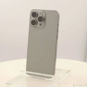 〔中古品〕 iPhone16 Pro Max 256GB ナチュラルチタニウム MYWK3J／A SIMフリー【258】