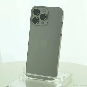 〔中古品〕 iPhone16 Pro Max 256GB ナチュラルチタニウム MYWK3J／A SIMフリー【297】