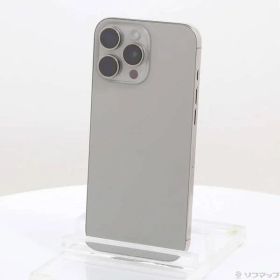 〔中古品〕 iPhone16 Pro Max 1TB ナチュラルチタニウム MYWU3J／A SIMフリー【262】