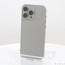 〔中古品〕 iPhone16 Pro Max 1TB ナチュラルチタニウム MYWU3J／A SIMフリー【377】