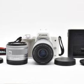 ★美品 完全動作品★ Canon キヤノン EOS Kiss M ダブルレンズキット