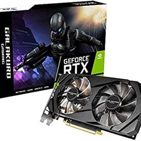 【中古】【非常に良い】玄人志向 NVIDIA GeForce RTX 2060 搭載 グラフィックボード 6GB デュアルファン GALAKURO GAMINGシリーズ GG-RTX2060-E6GB/DF