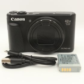 キヤノン(Canon)のCanon PowerShot SX740 HS ボディ ブラック (コンパクトデジタルカメラ)