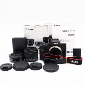 Canon Eos Kiss M ダブルレンズセット ブラック