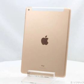 〔中古品〕 iPad 第7世代 128GB ゴールド MW6G2J／A auロック解除SIMフリー【348】