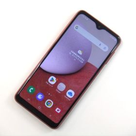 【中古】 Galaxy A23 5G SCG18 レッド au SIMフリー