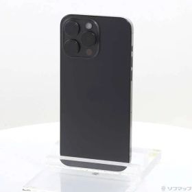 〔中古品〕 iPhone15 Pro Max 256GB ブラックチタニウム MU6P3J／A SIMフリー【348】
