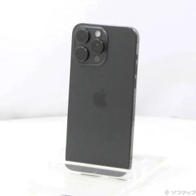 〔中古品〕 iPhone15 Pro Max 256GB ブラックチタニウム MU6P3J／A SIMフリー【349】