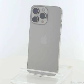 〔中古品〕 iPhone15 Pro Max 256GB ナチュラルチタニウム MU6R3J／A SIMフリー【262】