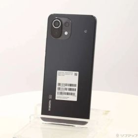 〔中古品〕 Mi 11 Lite 5G 128GB トリュフブラック Mi11Lite5G SIMフリー【262】