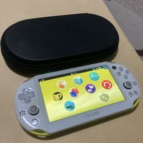 送料無料 PSVITA PCH-2000 本体 ライムグリーン PS VITA SONY PlayStation PCH2000 PCH 2000 プレイステーション ビータ ZA14 ヴィータ PSV