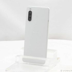 〔中古〕SONY(ソニー) Xperia 10 III Lite 64GB ホワイト XQ-BT44 楽天 SIMフリー〔344-ud〕