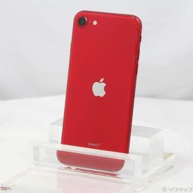〔中古品〕 iPhone SE 第2世代 128GB プロダクトレッド MXD22J／A SIMフリー【377】