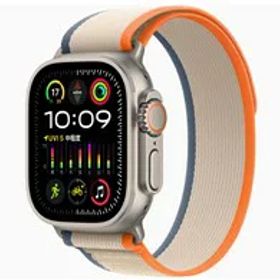 ★アップル / APPLE Apple Watch Ultra 2 GPS+Cellularモデル 49mm MRF23J/A [オレンジ/ベージュトレイルループ M/L]【スマートウォッチ・ウェアラブル端末】【送料無料】