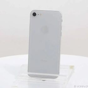 〔中古品〕 iPhone8 64GB シルバー MQ792J／A SIMフリー【198】