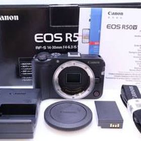 【ほぼ新品1,000回以下】Canon EOS R50V ボディ ブラック ミラーレス一眼 カメラ
