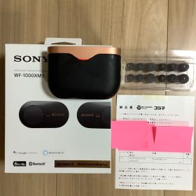 SONY ノイズキャンセリング機能搭載のワイヤレスイヤホン WF-1000XM3