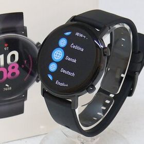 USED品・保管品 HUAWEI ファーウェイ DAN-B19 WATCH GT 2 42mm スマートウォッチ 腕時計 ブラック 箱付き 初期化済み