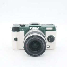 【中古】 (ペンタックス) PENTAX Q10 ズームキツト メタルグリーン/ホワイト 089【中古カメラ デジタル一眼】 ランク：B