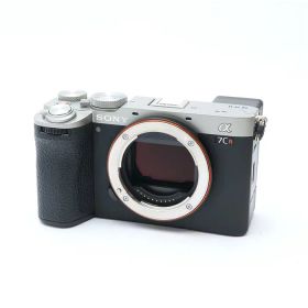 【中古】 《並品》 SONY α7C R ボディ ILCE-7CR S シルバー 【接眼ラバー部部品交換/各部点検済】 [ デジタルカメラ ]