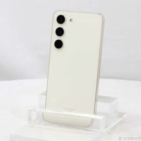 〔中古品〕 Galaxy S23 256GB クリーム SCG19 au SIMフリー【344】