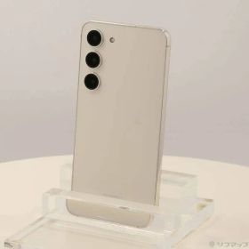 〔中古品〕 Galaxy S23 256GB クリーム SCG19 au SIMフリー【352】