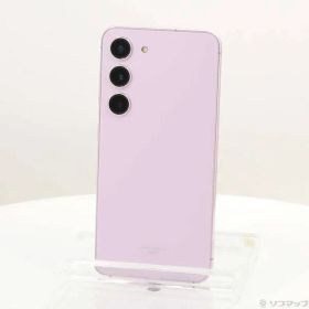 〔中古品〕 Galaxy S23 256GB ラベンダー SCG19 au SIMフリー【377】