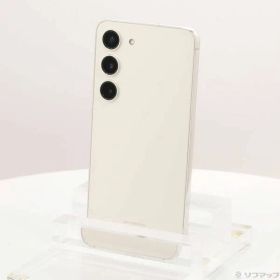 〔中古品〕 Galaxy S23 256GB クリーム SCG19 au SIMフリー【368】