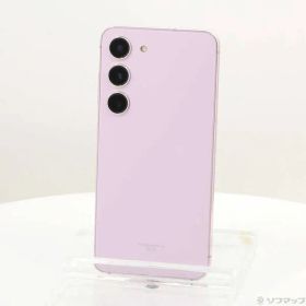 〔中古品〕 Galaxy S23 256GB ラベンダー SCG19 au SIMフリー【305】