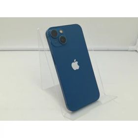 【中古】Apple docomo 【SIMフリー】 iPhone 13 128GB ブルー MLNG3J/A【札幌】保証期間1週間【ランクC】