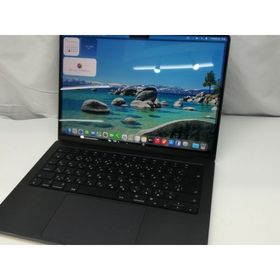 【中古】Apple MacBook Pro 14インチ M3 Pro(CPU:11C/GPU:14C) 18GB/512GB スペースブラック MRX33J/A (14インチ,M3,2023)【札幌】保証期間１ヶ月【ランクA】