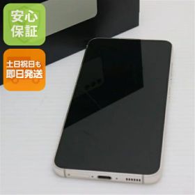 【中古】良品中古 SC-51D Galaxy S23 クリーム DoCoMo スマホ SAMSUNG 安心保証 即日発送 土日祝発送OK