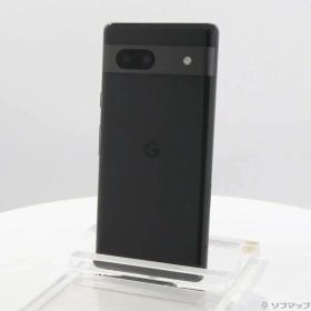 【中古】GOOGLE(グーグル) Google Pixel 7a 128GB チャコール GA03694-JP au SIMフリー 〔ネットワーク利用制限▲〕 【344-ud】