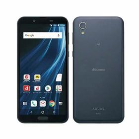 【SIMロック解除済】docomo AQUOS sense2 SH-01L Nuance Black SHARP 当社3ヶ月間保証 中古 イオシス
