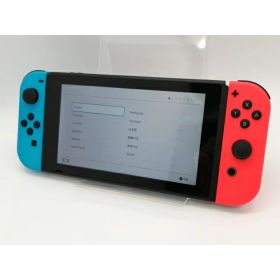 【中古】Nintendo Switch 本体 Joy-Con(L) ネオンブルー/(R) ネオンレッド HAD-S-KABAA 【2019年8月】【秋葉2号】保証期間1ヶ月【ランクB】