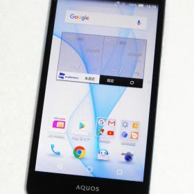 SHARP AQUOS U SHV37 ブルー UQモバイル版 SIMフリー
