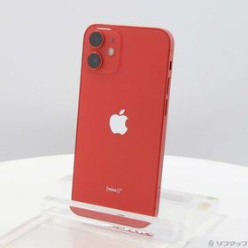 (中古)Apple iPhone12 mini 128GB プロダクトレッド MGDN3J/A SIMフリー(377-ud)