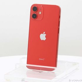(中古)Apple iPhone12 mini 128GB プロダクトレッド MGDN3J/A SIMフリー(269-ud)