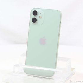 (中古)Apple iPhone12 mini 128GB グリーン MGDQ3J/A SIMフリー(269-ud)