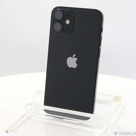 (中古)Apple iPhone12 mini 128GB ブラック MGDJ3J/A SIMフリー(276-ud)