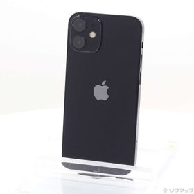 (中古)Apple iPhone12 mini 128GB ブラック MGDJ3J/A SIMフリー(349-ud)