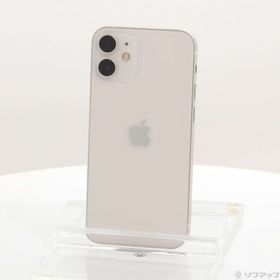 (中古)Apple iPhone12 mini 64GB ホワイト MGA63J/A SIMフリー(297-ud)