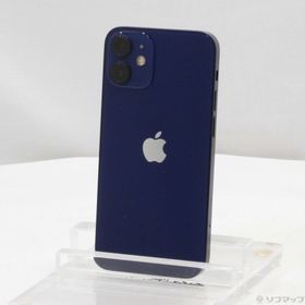 (中古)Apple iPhone12 mini 256GB ブルー MGDV3J/A SIMフリー(377-ud)