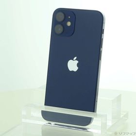 (中古)Apple iPhone12 mini 128GB ブルー MGDP3J/A SIMフリー(305-ud)