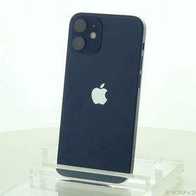 (中古)Apple iPhone12 mini 64GB ブルー MGAP3J/A SIMフリー(269-ud)