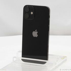 (中古)Apple iPhone12 mini 256GB ブラック MGDR3J/A SIMフリー(377-ud)