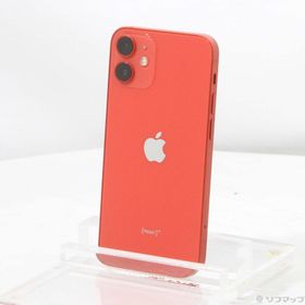 (中古)Apple iPhone12 mini 128GB プロダクトレッド MGDN3J/A SIMフリー(258-ud)