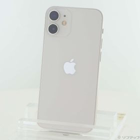 (中古)Apple iPhone12 mini 64GB ホワイト MGA63J/A SIMフリー(349-ud)