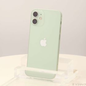 (中古)Apple iPhone12 mini 128GB グリーン MGDQ3J/A SIMフリー(269-ud)