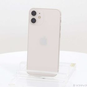 (中古)Apple iPhone12 mini 256GB ホワイト MGDT3J/A SIMフリー(344-ud)